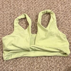Aerie Yellow Twist Bralette